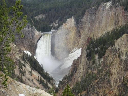 Lower Falls Yellowstone National Park USA